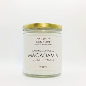 crema de aceite de macadamia