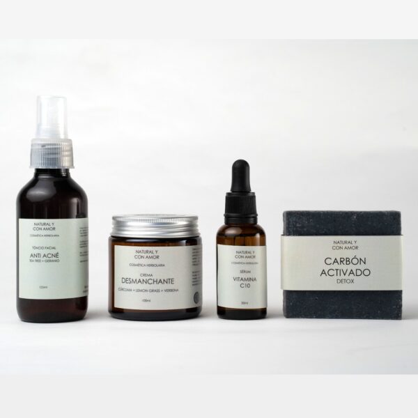 kit detox facial